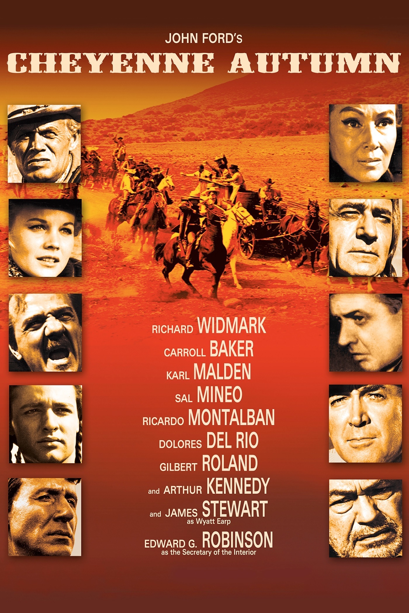 دانلود دوبله فارسی فیلم پاییز قبیله شاین Cheyenne Autumn 1964