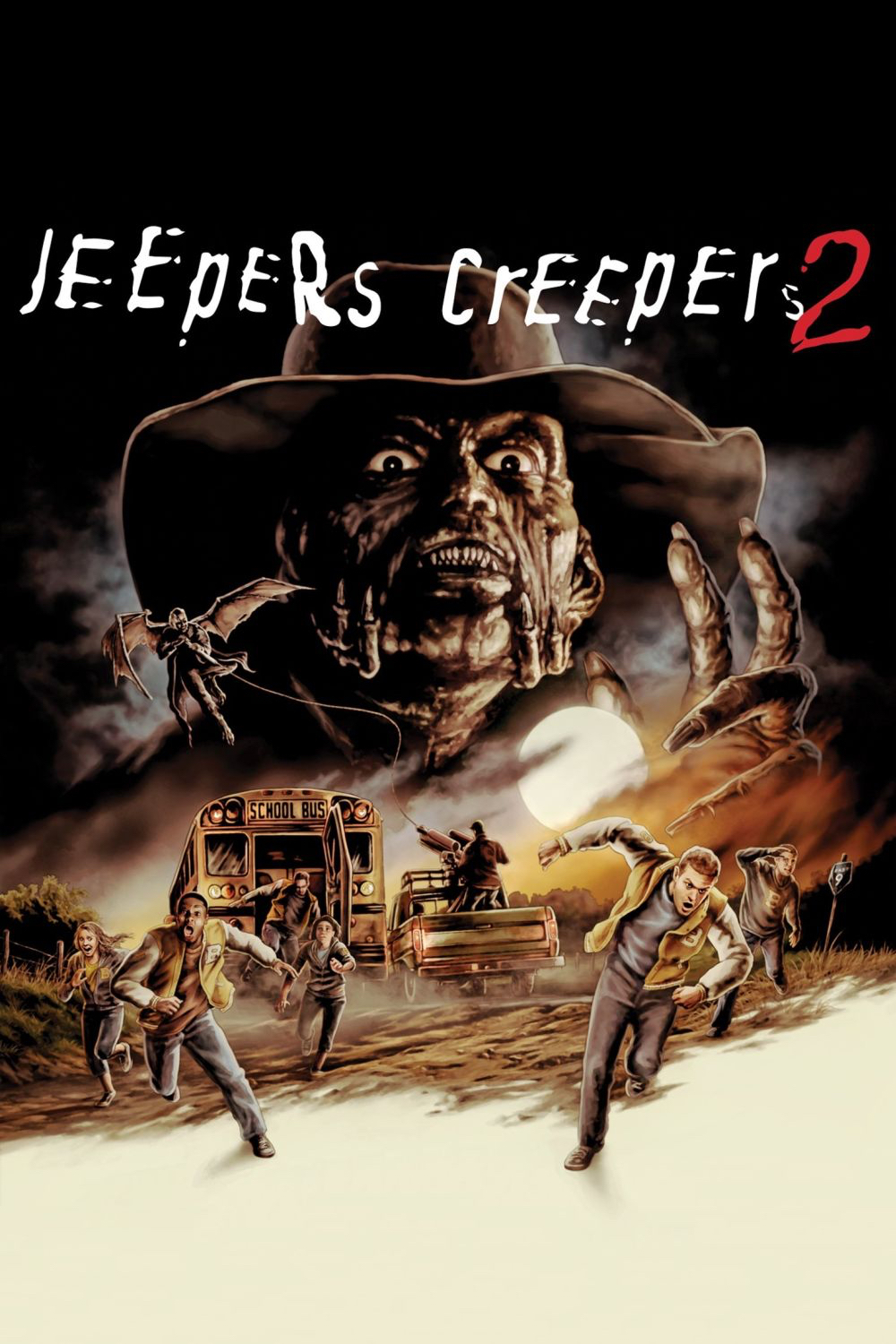 دانلود دوبله فارسی فیلم مترسک های ترسناک Jeepers Creepers II 2003