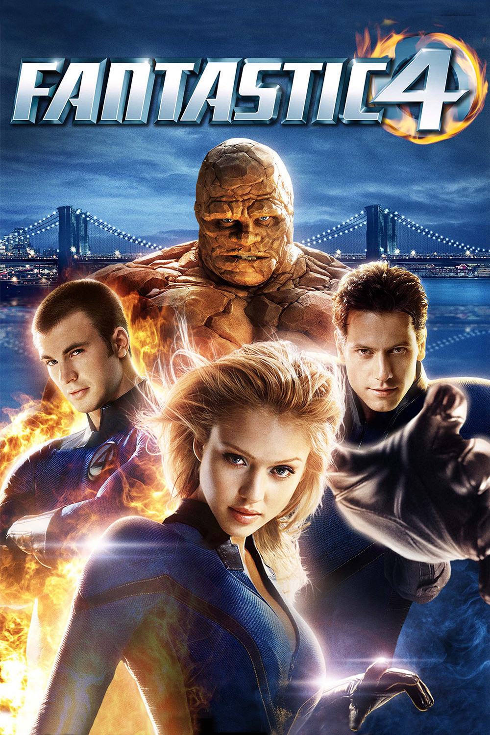 دانلود دوبله فارسی فیلم چهار شگفت انگیز Fantastic Four 2005