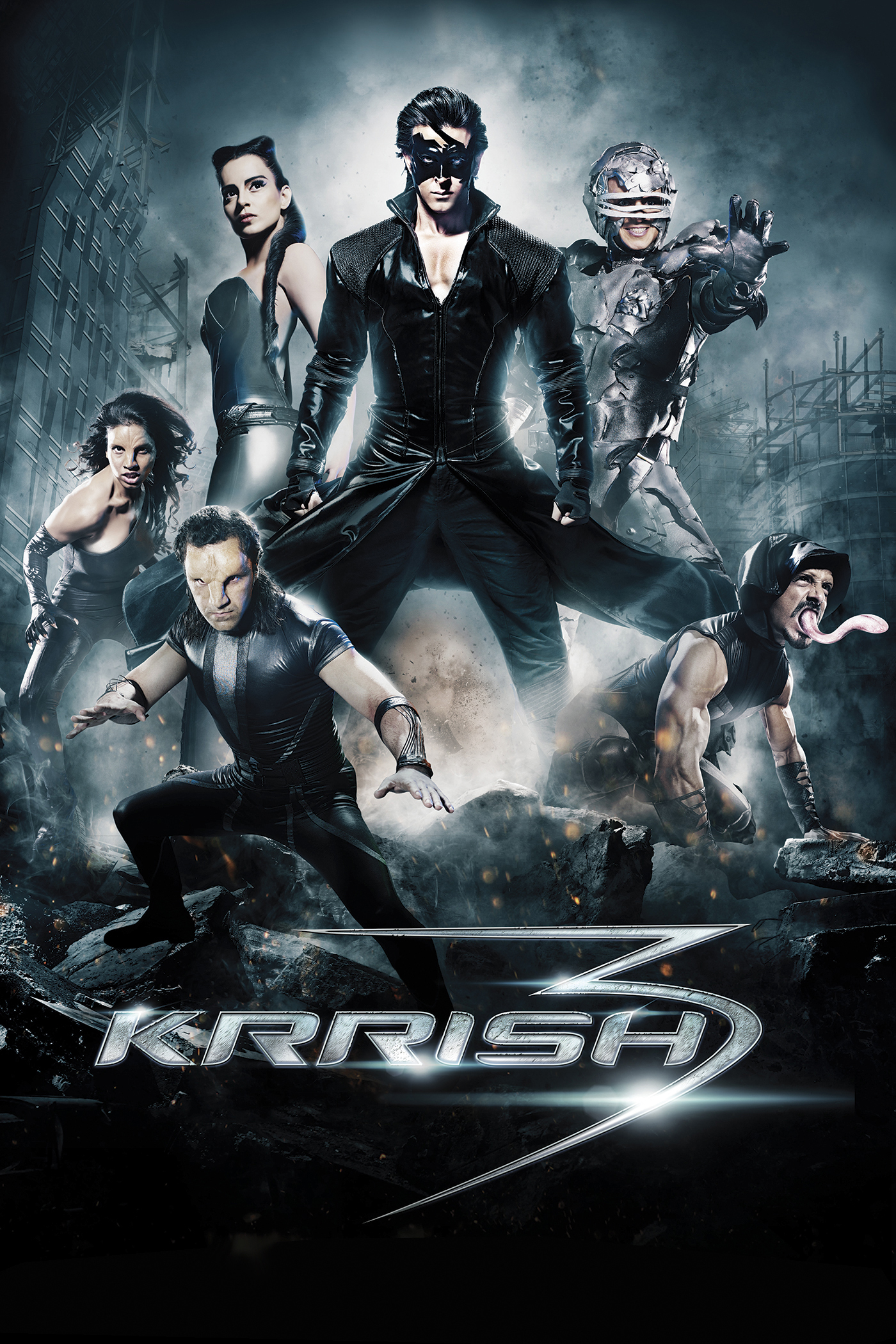 دانلود دوبله فارسی فیلم کریش 3 Krrish 3 2013