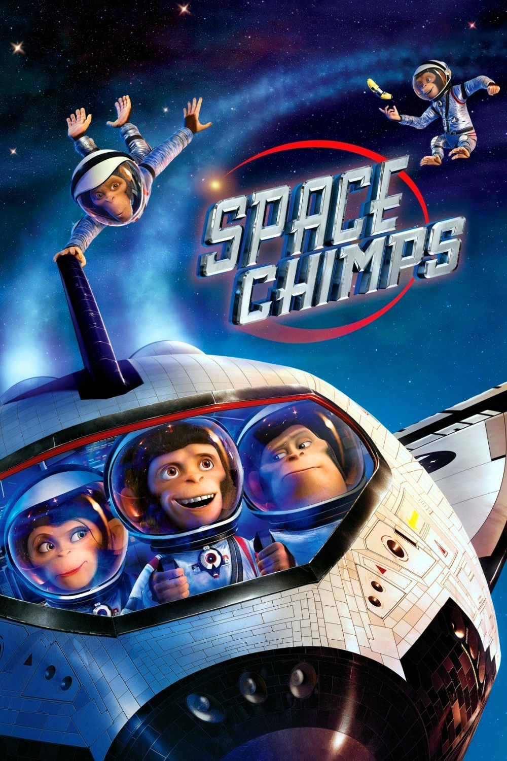 دانلود دوبله فارسی انیمیشن میمون‌های فضایی Space Chimps 2008