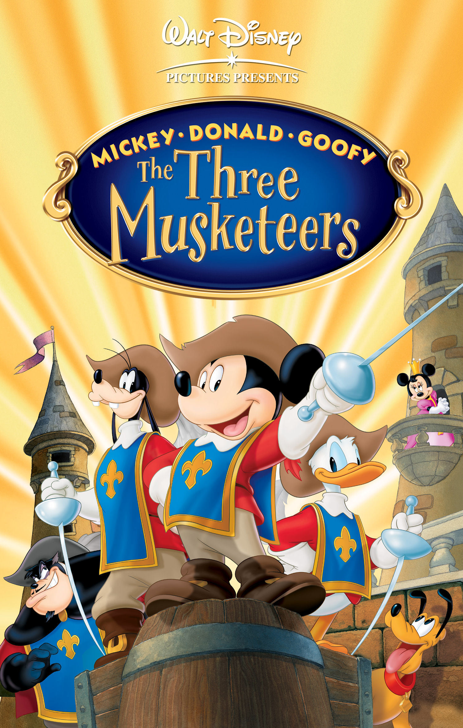 دانلود دوبله فارسی انیمیشن Mickey. Donald. Goofy: The Three Musketeers 2004