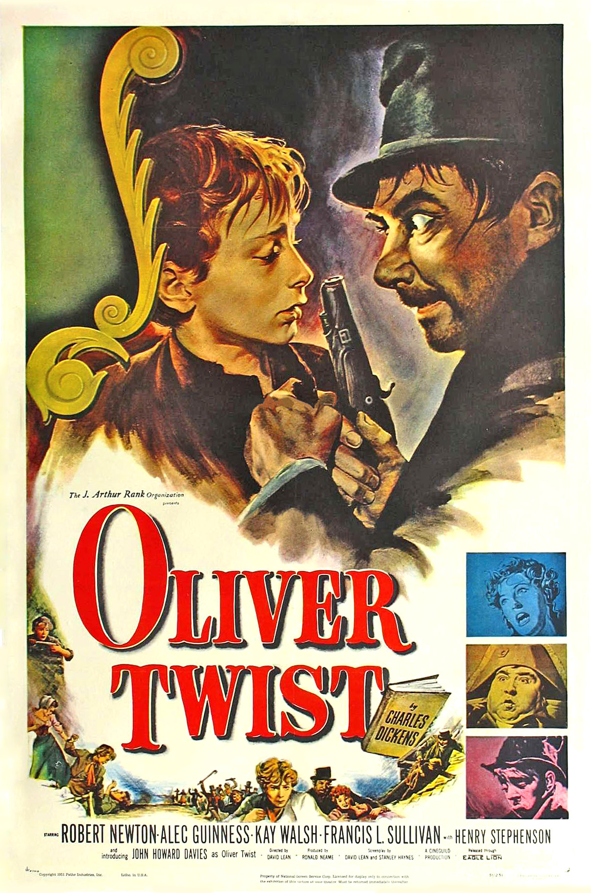 دانلود دوبله فارسی فیلم الیور تویست Oliver Twist 1948