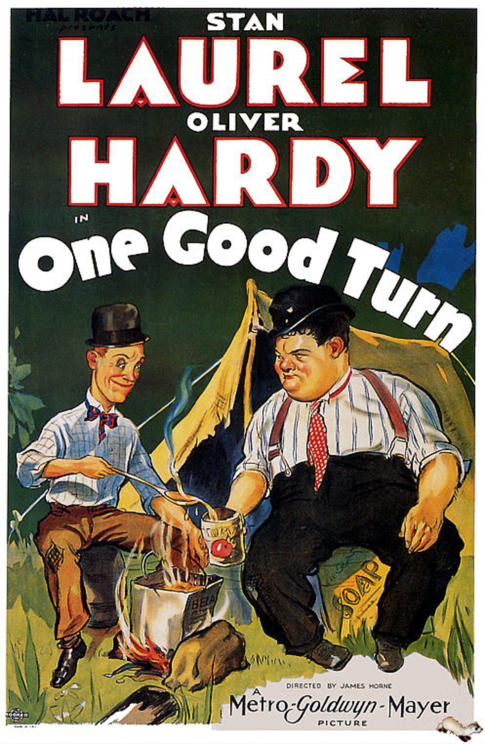 دانلود دوبله فارسی فیلم یک حرکت صحیح One Good Turn 1931