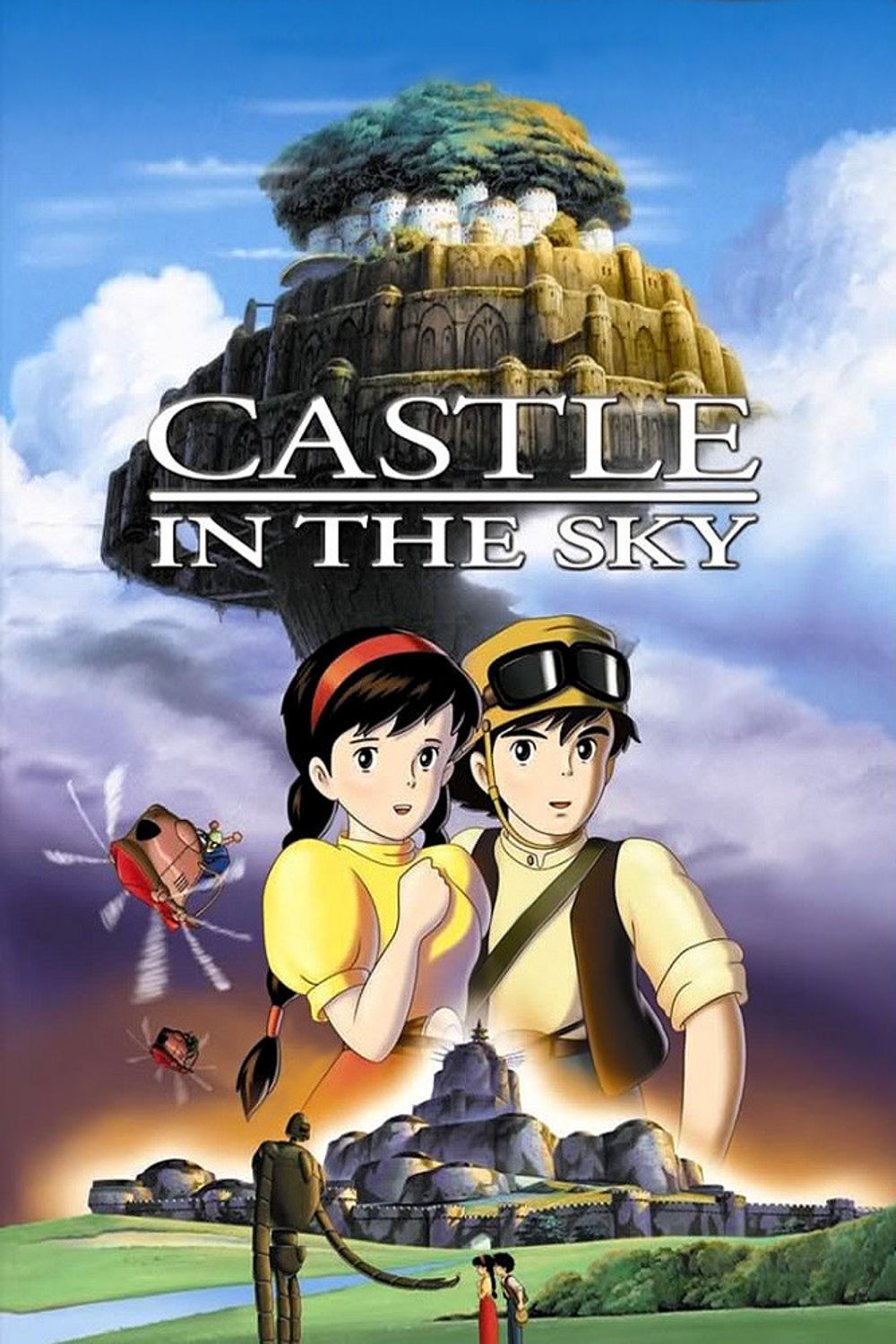 دانلود دوبله فارسی انیمیشن قلعه ای در آسمان Castle in the Sky 1986