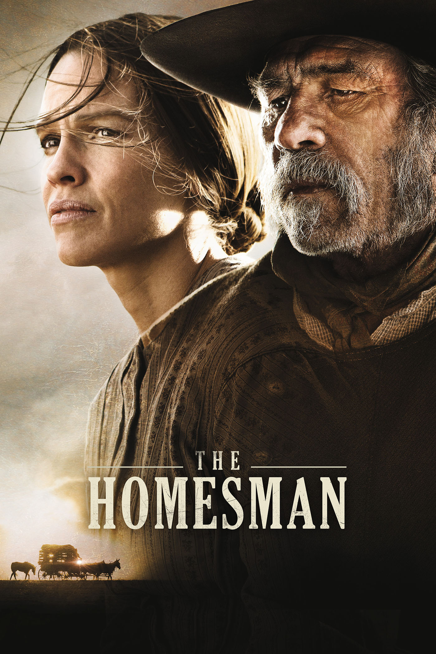 دانلود دوبله فارسی فیلم سرزمین محکومین The Homesman 2014