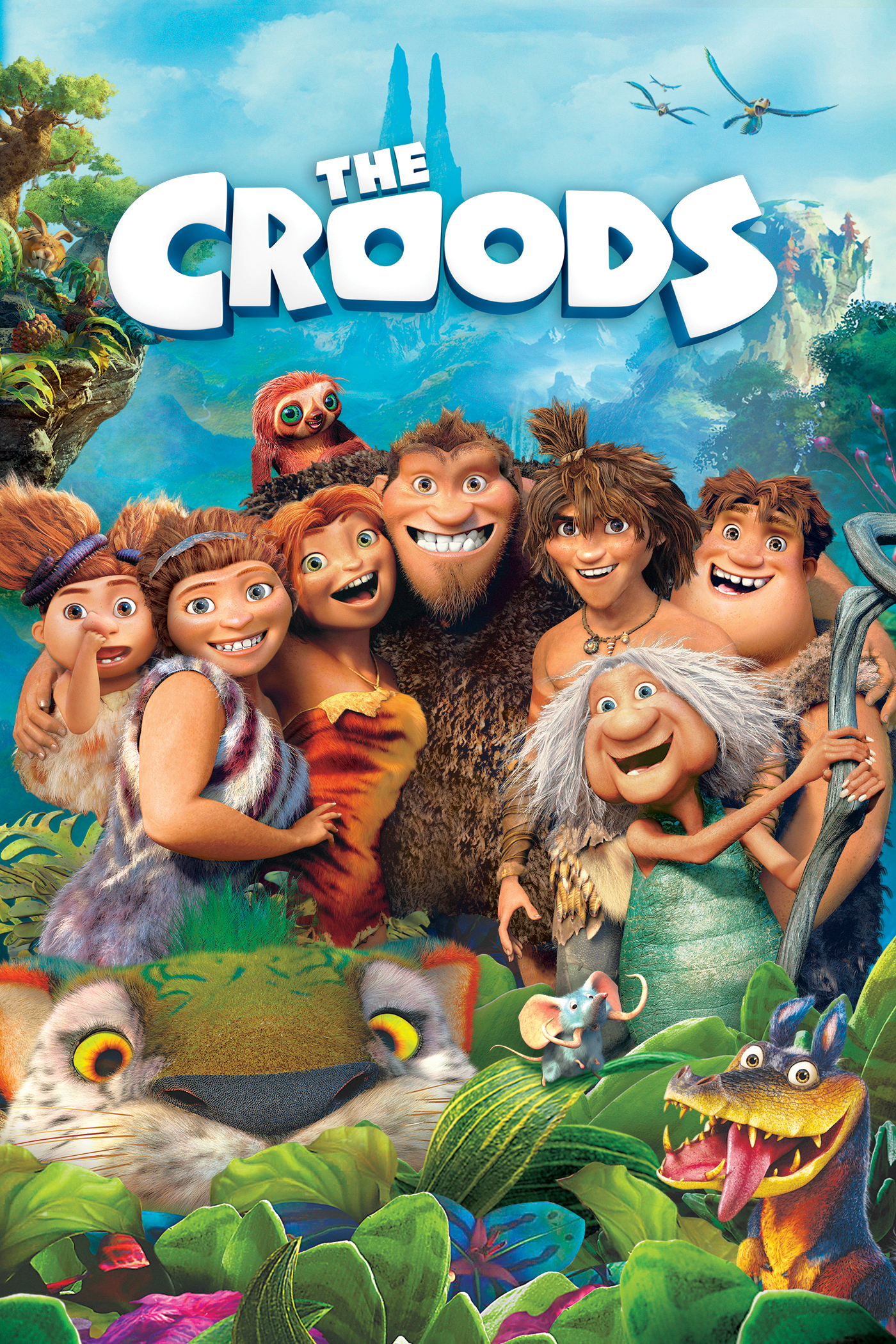 دانلود دوبله فارسی انیمیشن غارنشینان The Croods 2013