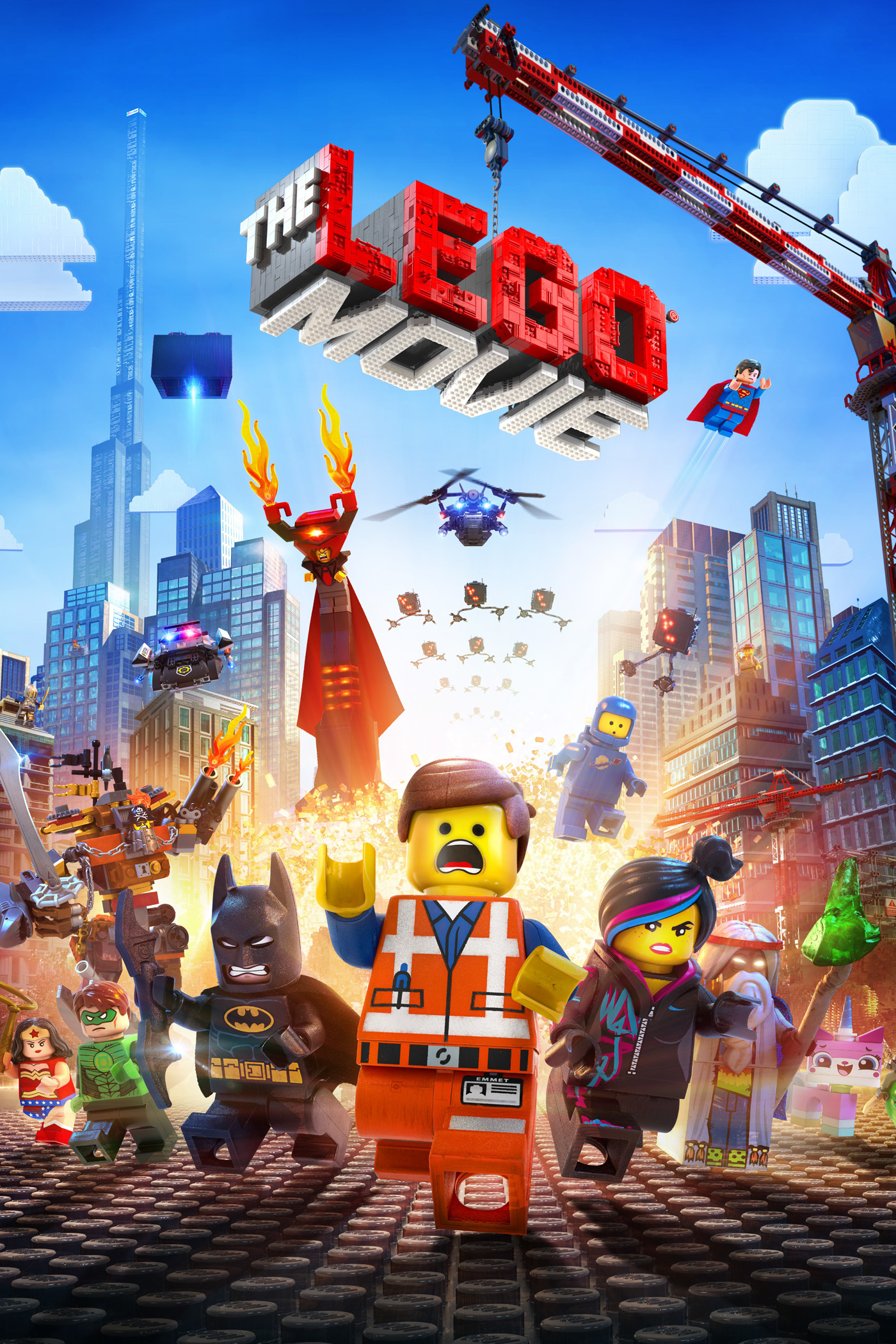 دانلود دوبله فارسی انیمیشن قهرمان لگویی The Lego Movie 2014