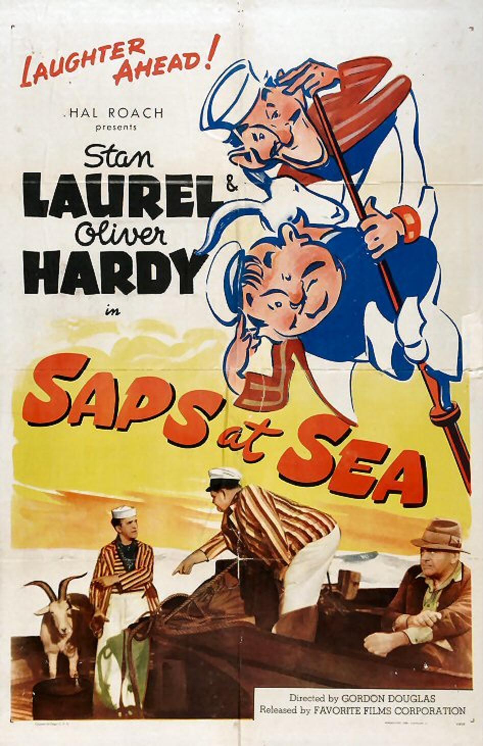 دانلود دوبله فارسی فیلم احمق ها در دریا Saps at Sea 1940