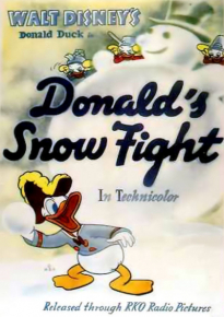 دانلود فیلم Donald's Snow Fight 1942