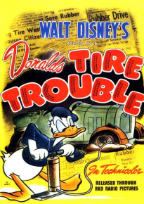 دانلود فیلم Donald's Tire Trouble 1943