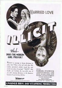 دانلود فیلم Illicit 1931