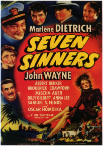 دانلود فیلم Seven Sinners 1940