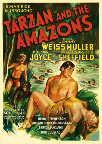 دانلود فیلم Tarzan and the Amazons 1945