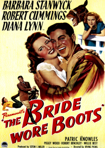 دانلود فیلم The Bride Wore Boots 1946