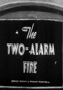 دانلود فیلم The Two-Alarm Fire 1934