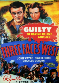 دانلود فیلم Three Faces West 1940