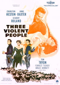 دانلود movie Three Violent People 1956