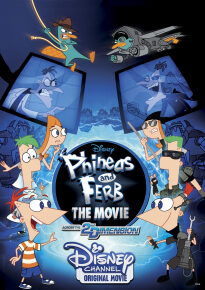 دانلود movie Phineas and Ferb the Movie: Across the 2nd Dimension 2011