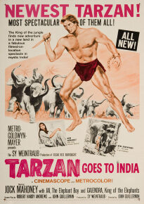 دانلود movie Tarzan Goes to India 1962